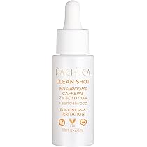 Pacifica Clean Shot Mushrooms and Caffeine 7% Solution 0.8oz by Pacifica Beauty - American Made