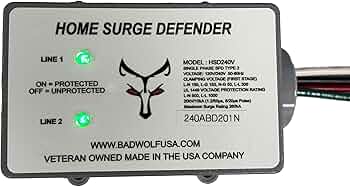 Bad Wolf Whole House EMP Surge Protector 260kA by Bad Wolf - American Made