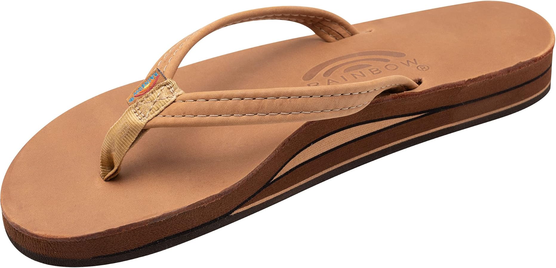 Rainbow Sandals Men Premier Leather Double Layer Sandal by Rainbow Sandals - American Made