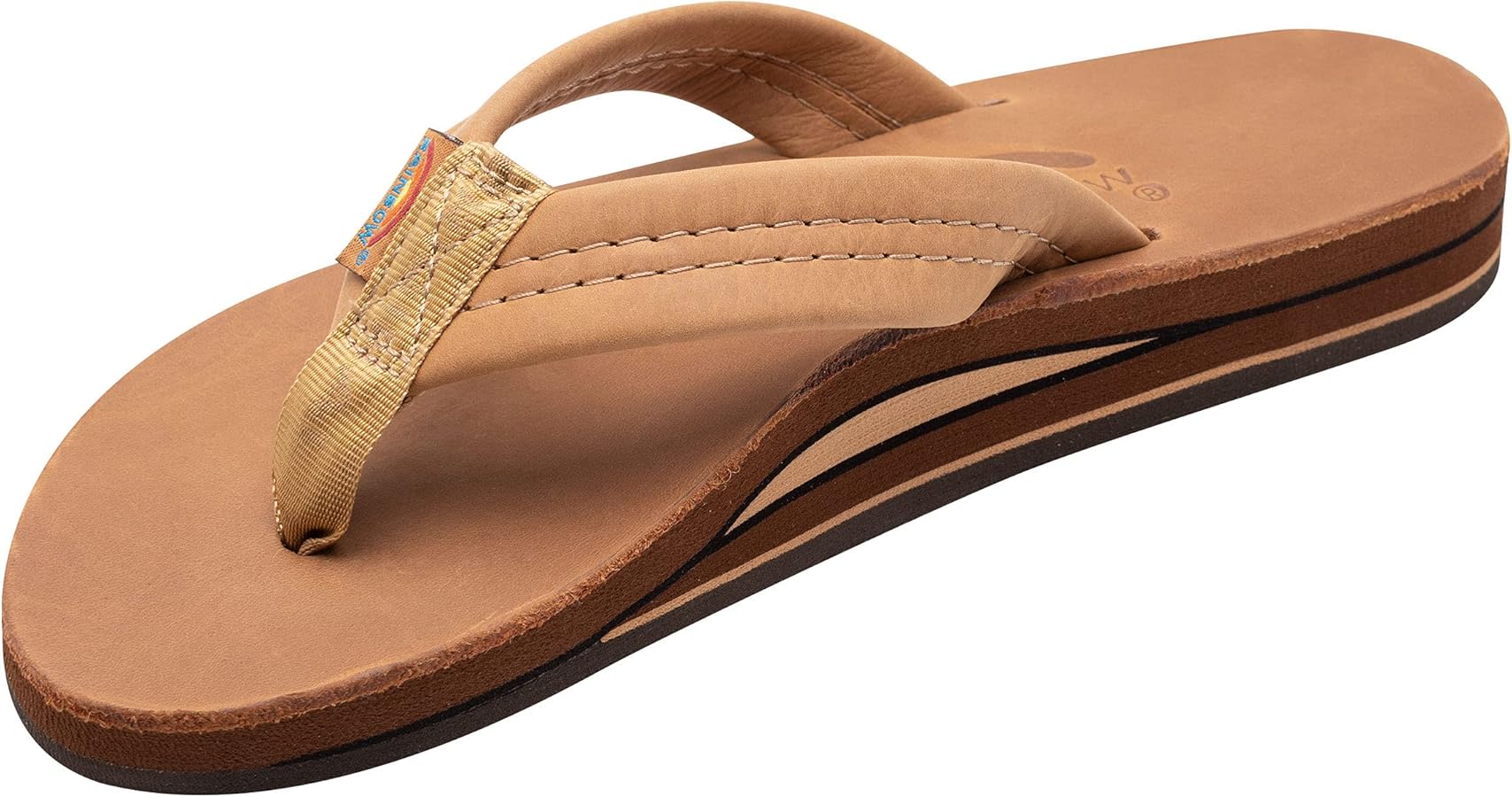 Rainbow Sandals Men Single Layer Leather Sandal by Rainbow Sandals - American Made