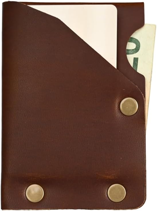 American Bench Craft Leather Front Pocket Minimalist Wallet by American Bench Craft - American Made