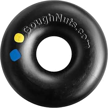 Goughnuts Natural Rubber Ring Chew Toy by Goughnuts - American Made