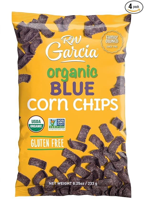 RW Garcia Blue Corn Tortilla Chips 7 oz by RW Garcia - American Made