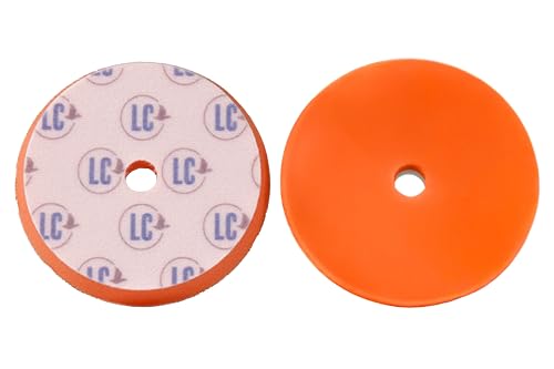 Lake Country Manufacturing 5.5 Inch Orange Foam Cutting Pad by Lake Country Manufacturing - American Made