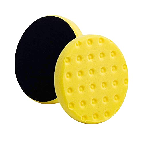 Lake Country Manufacturing 5.5 Inch Yellow Foam Polishing Pad by Lake Country Manufacturing - American Made