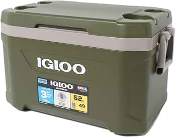 Igloo Sportsman Latitude 52-Quart Cooler Green by Igloo - American Made
