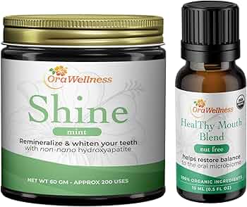 OraWellness Shine + HealThy Mouth Bundle, Mint by OraWellness - American Made