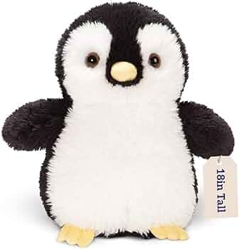 Vermont Teddy Bear Penguin Plush 18 Inch Black by Vermont Teddy Bear - American Made