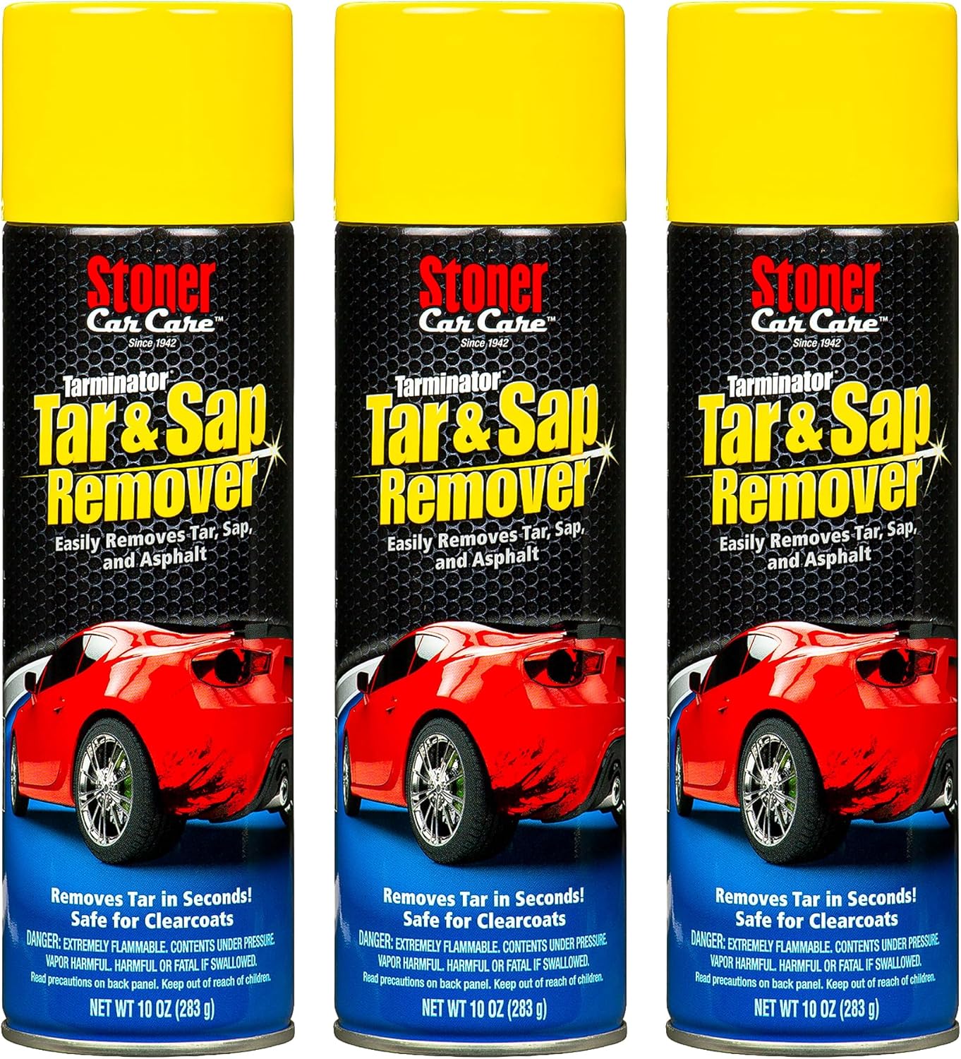 Stoner Car Care Tarminator Tar Sap and Asphalt Remover 10oz 3-Pack by Stoner Car Care - American Made