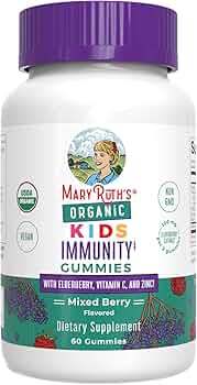 MaryRuth Organics Elderberry Gummies 60 Count by MaryRuth Organics - American Made