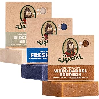 Dr. Squatch Natural Bar Soap Variety 3-Pack by Dr. Squatch - American Made