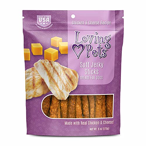 Loving Pets Soft Jerky Dog Treats – Real USA-Sourced Meat Dog Snacks for Training, Puppies & Everyday Reward – by Loving Pets - American Made