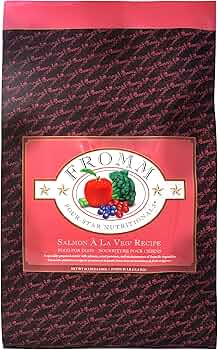 Fromm Four-Star Nutritionals Salmon A La Veg Dry Dog Food, 26 lb by Fromm Family Foods - American Made