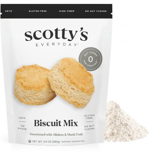 Scotty’s Everyday Biscuit Mix – Gluten-Free, 0g Total Sugars, 0g Net Carb by Scotty's - American Made