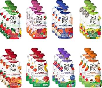 Once Upon a Farm Organic Farmer's Finest Sampler (24ct) by Once Upon a Farm - American Made