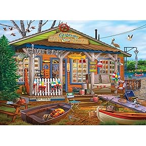 Buffalo Games Earls Auto 1000 Piece Jigsaw Puzzle by Buffalo Games - American Made
