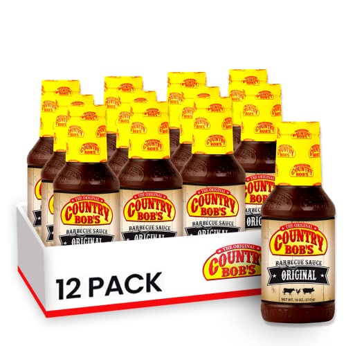 Country Bob's Barbecue Sauce Original 18oz 12-Pack by Country Bob's - American Made
