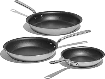 Made In Cookware ProCoat 3-Piece Frying Pan Set by Made In Cookware - American Made