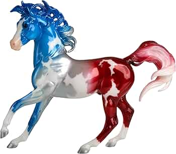 Breyer Traditional Patriotic Anthem Horse Limited Edition by Breyer - American Made