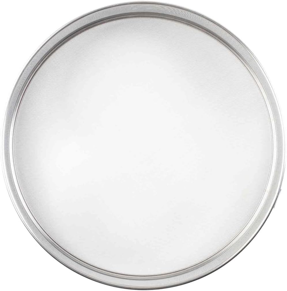 Tablecraft Fine Mesh Sieve Strainer, 10-Inch Round Durable Stainless Steel by Tablecraft - American Made