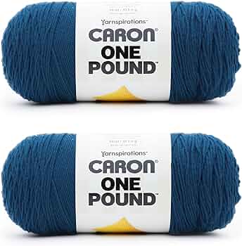 Caron One Pound Yarn, Ocean, 2 Pack by Caron - American Made
