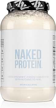 Naked Protein Powder Blend Whey Casein and Egg Protein by Naked Nutrition - American Made