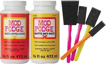 Mod Podge Hard Coat Waterbase Sealer and Finish 16oz by Mod Podge - American Made