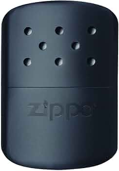 Zippo 12-Hour Refillable Hand Warmer Matte Black by Zippo - American Made