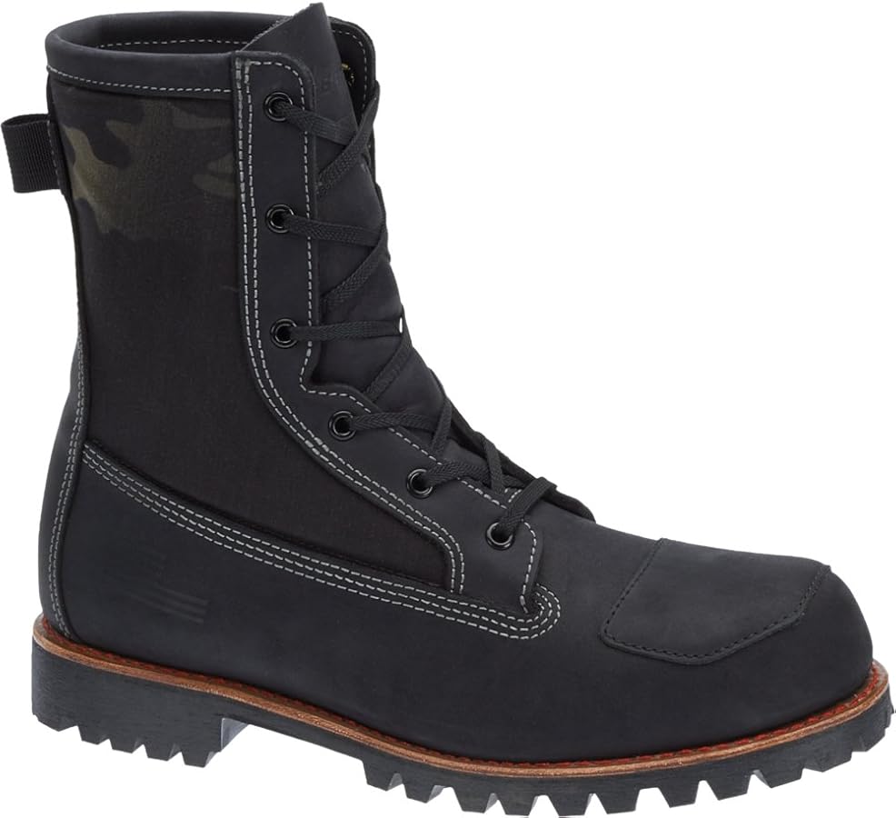 Bates Footwear Men's 8" Durashocks Side Zip Boot - Made in USA by Bates Footwear - American Made