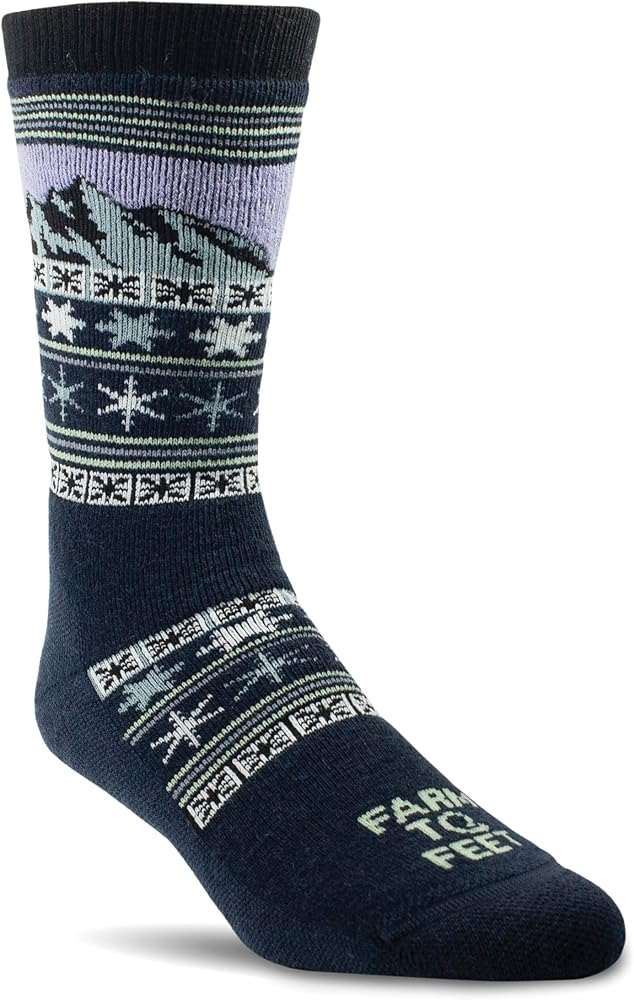 Farm to Feet Anchorage Full Cushion Crew Merino Wool Socks by Farm to Feet - American Made