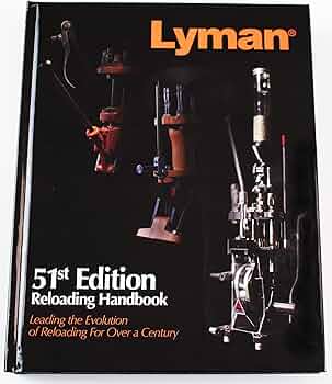 Lyman Products 51st Reloading Handbook Hardcover by Lyman Products - American Made