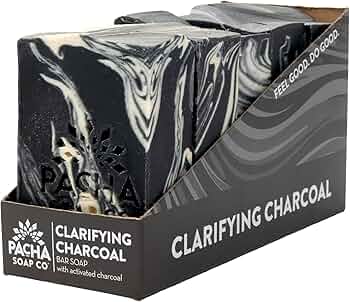 Pacha Soap Co Charcoal Tea Tree Bar Soap by Pacha Soap - American Made