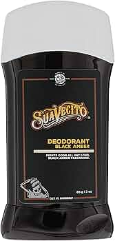 Suavecito Black Amber Scent Stick Deodorant by Suavecito - American Made