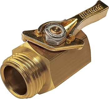 Dramm Heavy Duty Brass Shut-Off Valve by Dramm - American Made