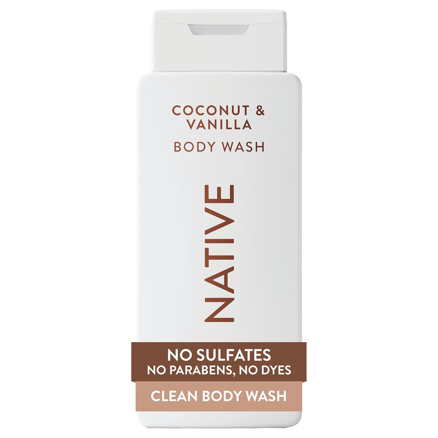 Native Body Wash Coconut and Vanilla 18 Fl Oz 3-Pack by Native - American Made