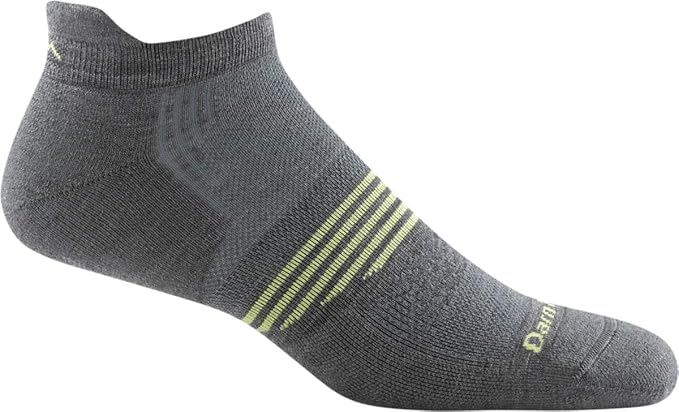 Darn Tough Men's Element No Show Tab Lightweight Cushion Running Sock by Darn Tough Vermont - American Made