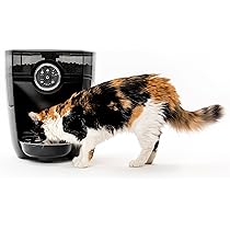 Whisker Feeder-Robot Automatic Pet Feeder WiFi-Enabled Black by Whisker - American Made