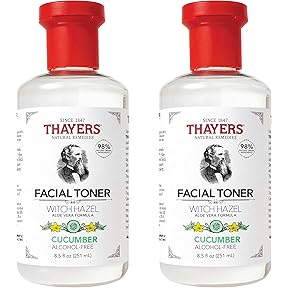 Thayers Cucumber Witch Hazel Facial Toner 2-Pack 8.5oz by Thayers - American Made