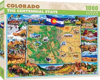 MasterPieces 1000 Piece Jigsaw Puzzle - Colorado National Park by MasterPieces Puzzle Company - American Made