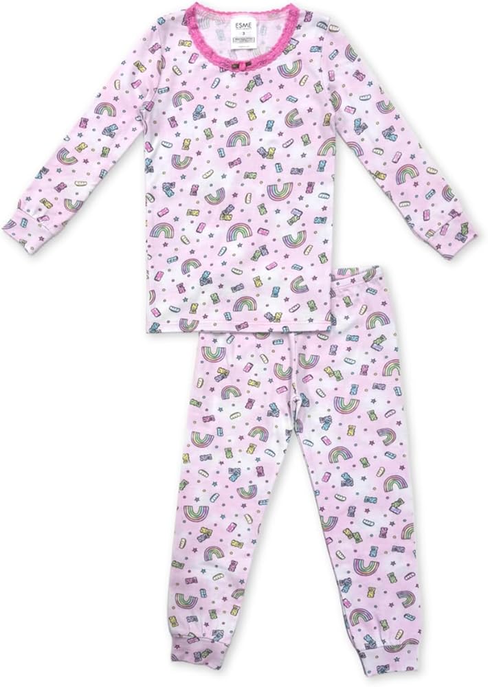 Esme Girls 2-Piece Pajama Set Made in USA by Esme - American Made