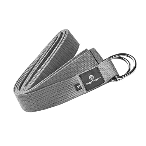 Hugger Mugger D-Ring Cotton Yoga Strap by Hugger Mugger - American Made