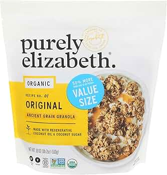 Purely Elizabeth Original Ancient Grain Granola Value Size 18 oz by Purely Elizabeth - American Made