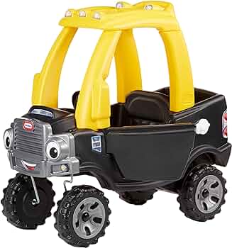 Little Tikes Cozy Truck Ride-On - Black by Little Tikes - American Made