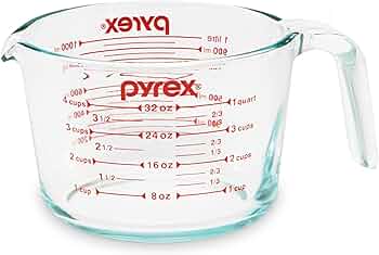 Pyrex 4-Cup Glass Measuring Cup by Pyrex - American Made
