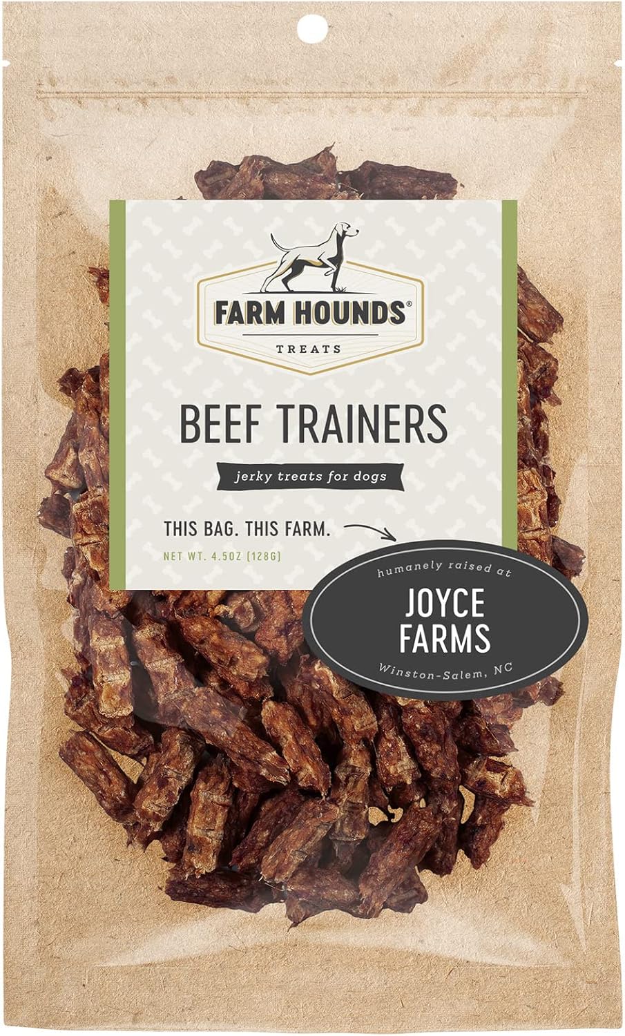 Farm Hounds Beef Trainers Natural Dog Treats 4.5 oz by Farm Hounds - American Made