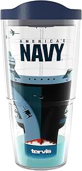 Tervis Navy Carrier Insulated Tumbler 24oz