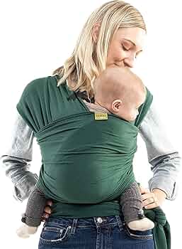 Boba Baby Wrap Carrier — Serenity Oat Meadow, Newborn Sling by Boba - American Made