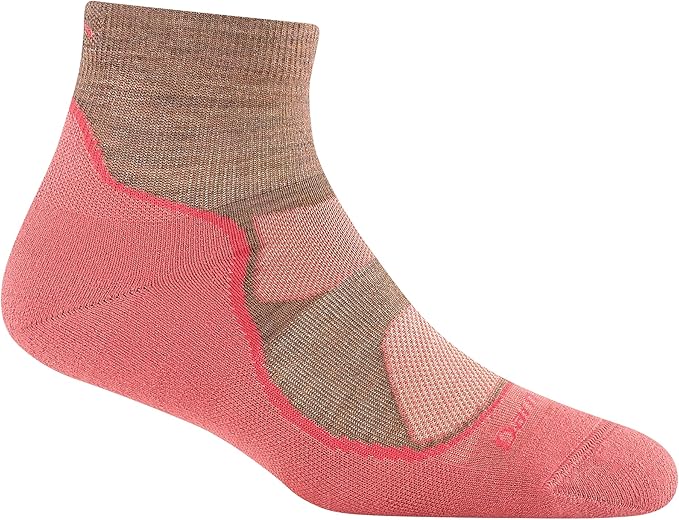 Darn Tough Women's Light Hiker Quarter Socks, Canyon by Darn Tough Vermont - American Made