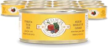Fromm Four-Star Turkey Duck Pate Wet Cat Food Case of 12 Cans Grain-Free by Fromm Family Foods - American Made