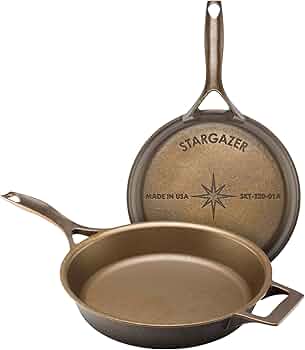 Stargazer Cast Iron 12-Inch Skillet by Stargazer Cast Iron - American Made